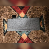 Chase Tone Secret Preamp, gray hammertone: left side of the enclosure