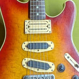 1983-1984 Ibanez RS505-CS Roadstar II Deluxe - body front pickups and tremolo close-up - Pauls Guitar Hideout