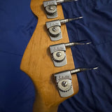 80s Phil Kubicki Bass Neck Rosewood - headstock back with Schaller tuners - Pauls Guitar Hideout