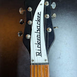 Rickenbacker 350 V63 - headstock front with Rickenbacker logo - Pauls Guitar Hideout