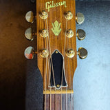 1999 Gibson Songbird Deluxe - headstock front with gold tuners - Pauls Guitar Hideout