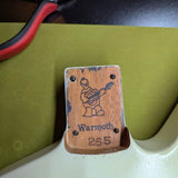 Warmoth Star - neck pocket close-up with Warmoth stamp - Pauls Guitar Hideout