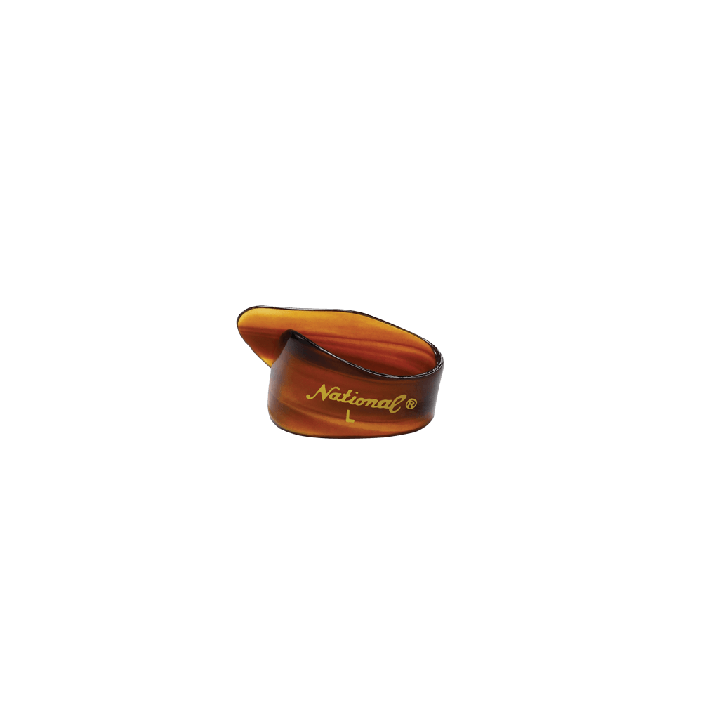 D'Addario National NP8T-04 large shell celluloid thumb picks, 4-pack