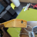 80s Schecter Dream Machine - truss rod access at headstock - Pauls Guitar Hideout