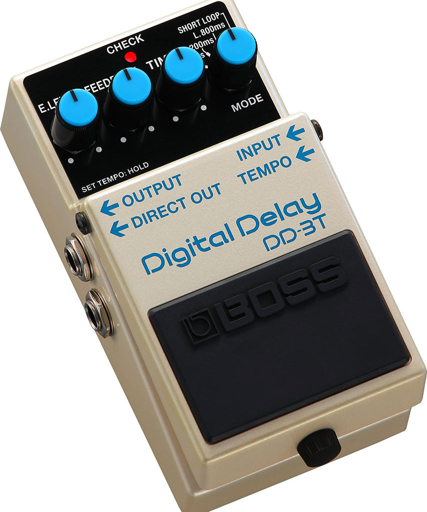 Boss DD-3T - Digital Delay, angle view