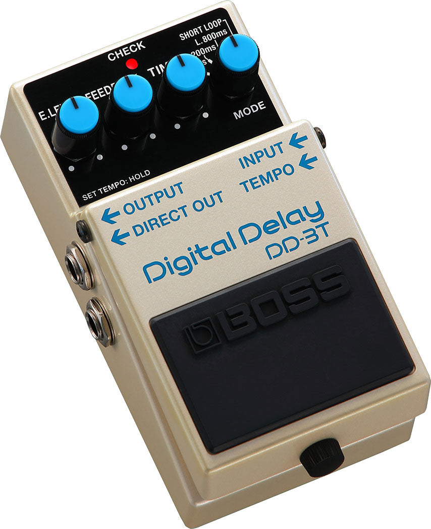 Boss DD-3T - Digital Delay, angle view