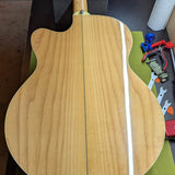 Alvarez AJ-60SC/12 - body back close-up - Pauls Guitar Hideout
