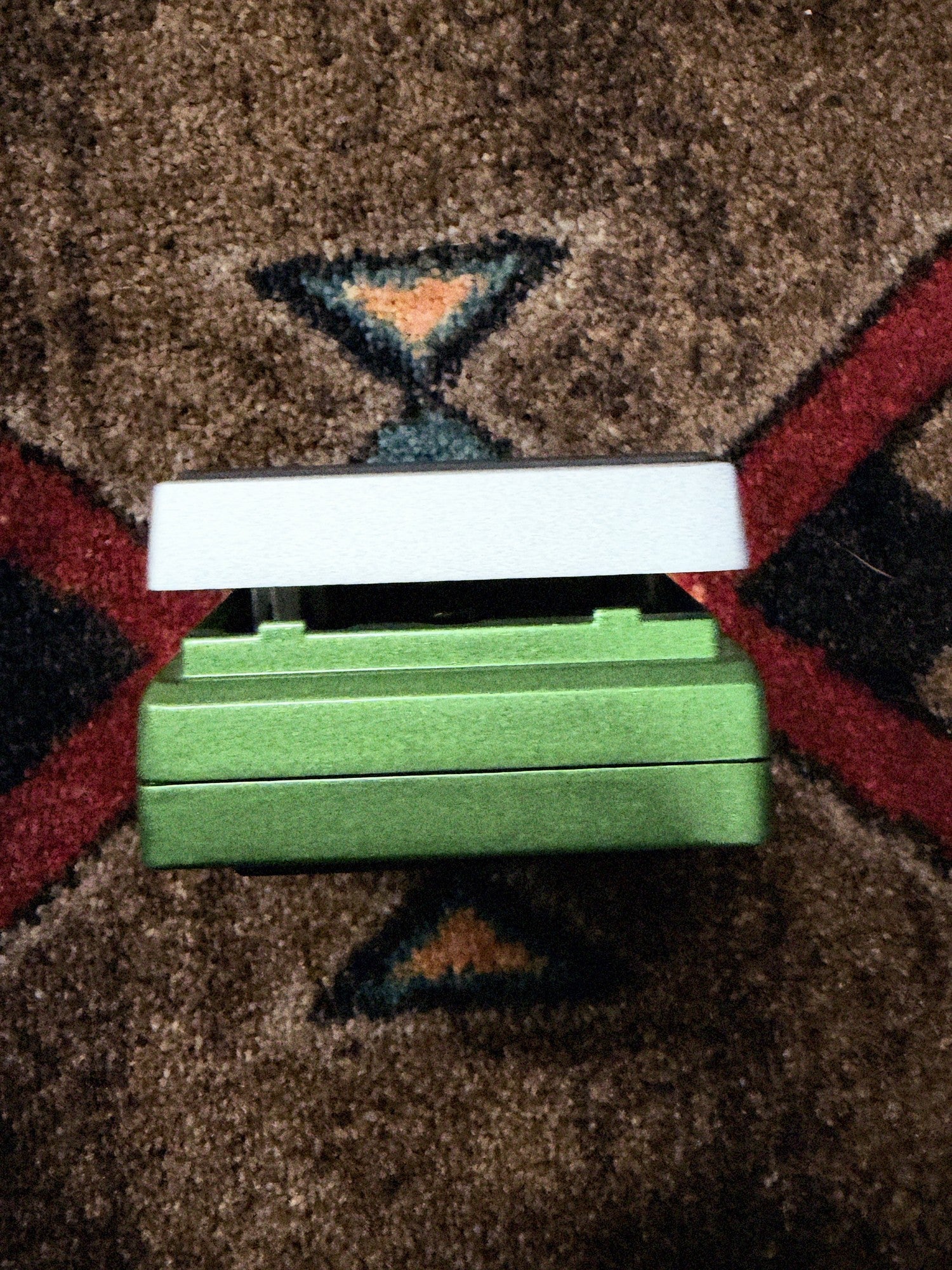DigiTech HardWire SP-7 Stereo Phaser, green: treadle end of the enclosure
