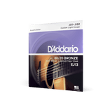 D'Addario EJ13 80/20 Bronze Custom Light acoustic guitar strings