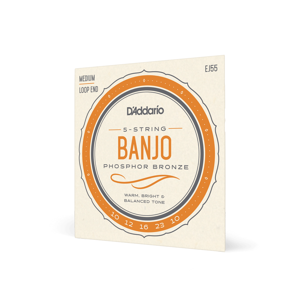 D'Addario EJ55 Phosphor Bronze acoustic guitar strings