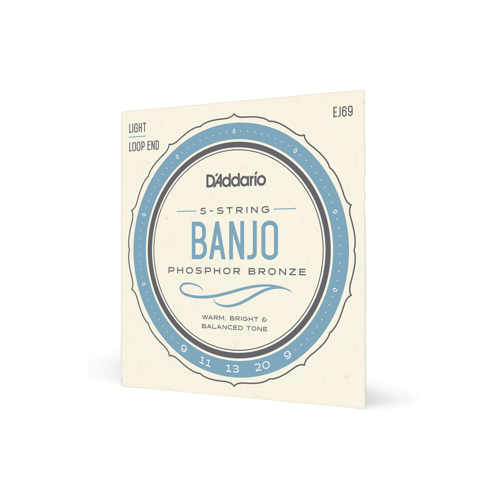 D'Addario EJ69 Phosphor Bronze banjo strings