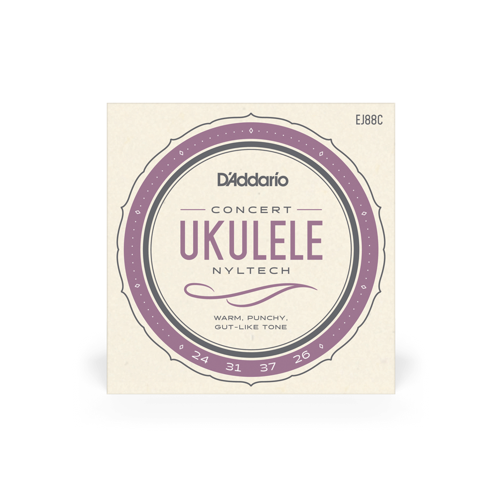 D'Addario EJ88C – Nyltech Ukulele Strings, Concert, detail view