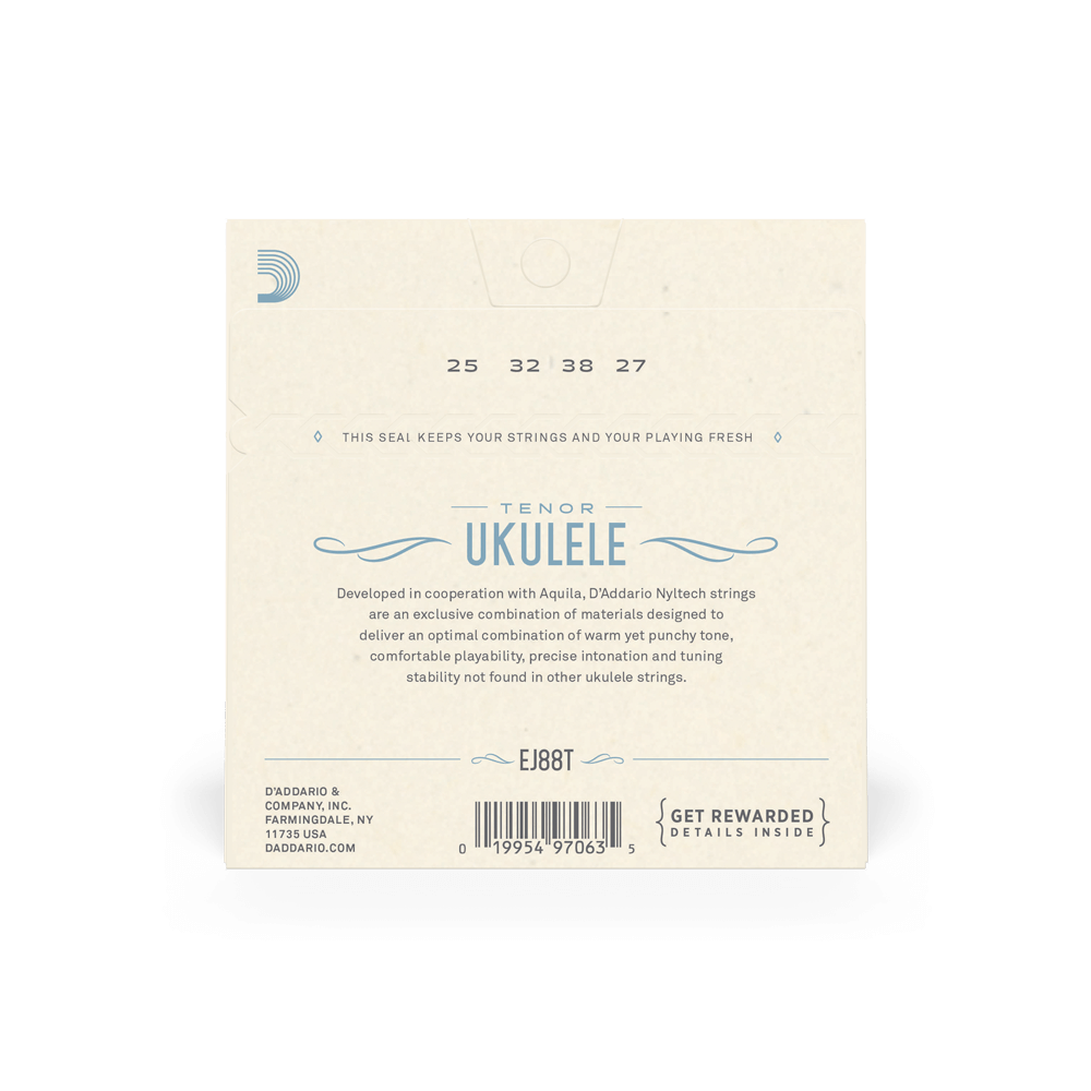 D'Addario EJ88T – Nyltech Ukulele Strings, Tenor, detail view 2