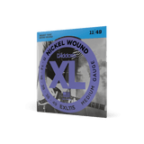 D'Addario EXL115 XL Nickel Wound Blues/Jazz Rock electric guitar strings