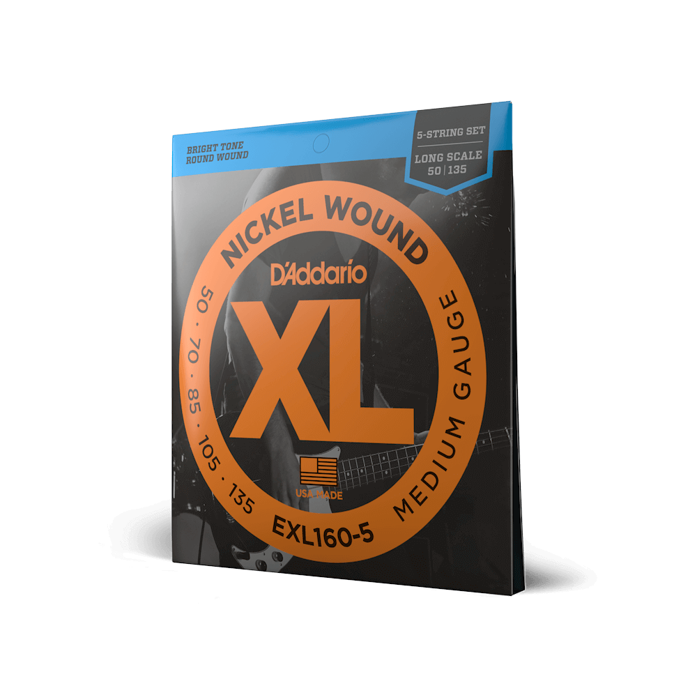 D'Addario EXL160-5 5-string bass strings