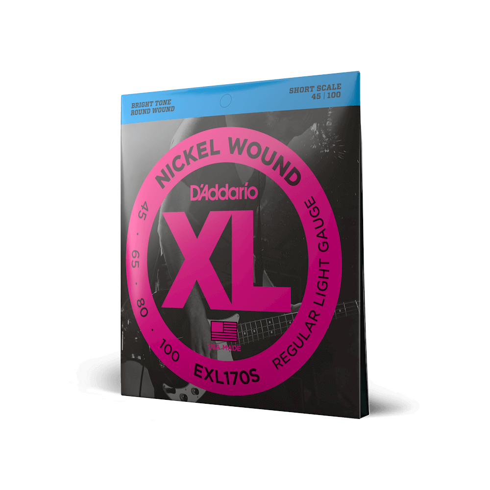 D'Addario EXL170S short scale bass strings