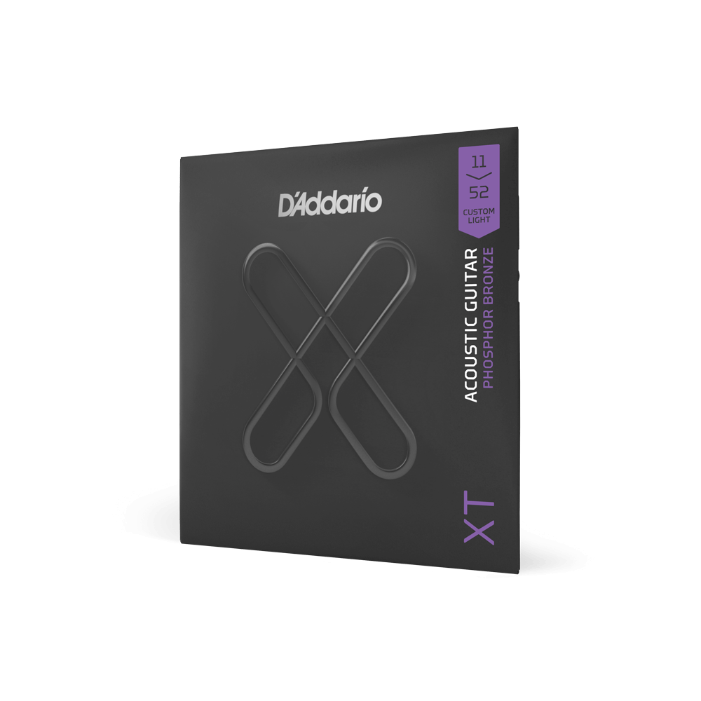 D'Addario XTAPB1152 XT Phosphor Bronze Custom Light acoustic guitar strings