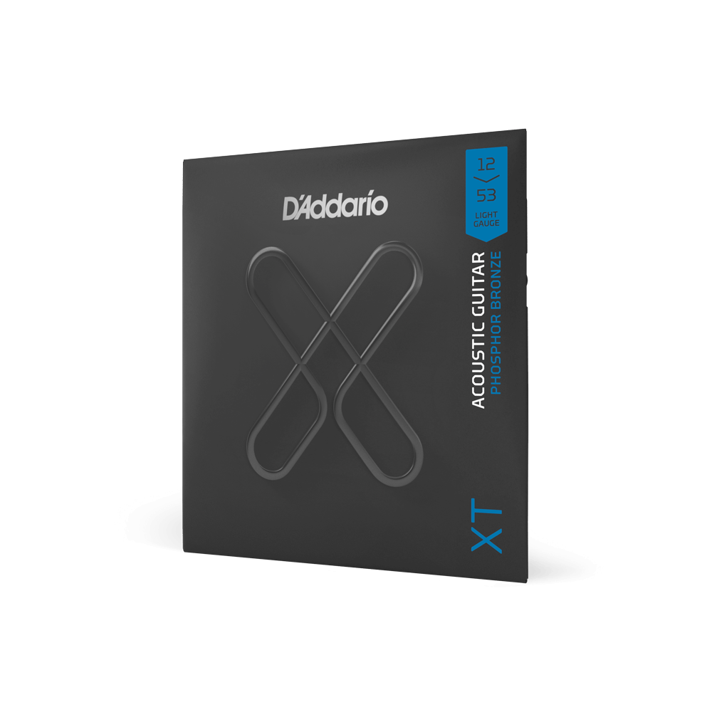 D'Addario XTAPB1253 XT Phosphor Bronze Light acoustic guitar strings