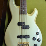 1989 Fender Precision Bass Lyte MIJ - body front pickups and controls - Pauls Guitar Hideout