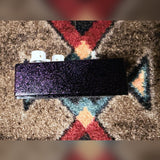 EarthQuaker Devices Plumes, purple sparkle: left side of the enclosure