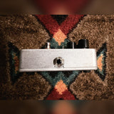 Electro-Harmonix Bad Stone, silver and black: right side with the input jack