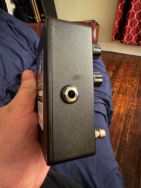 2020 EarthQuaker Devices Sunn O))) Life Pedal V2 - left side with input jack - Pauls Guitar Hideout
