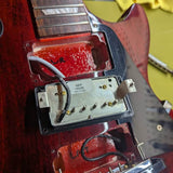 2019-2024 Gibson Les Paul Studio Wine Red - neck pickup cavity close-up - Pauls Guitar Hideout