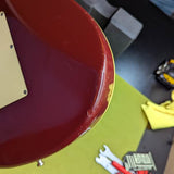 1983-1984 Ibanez RS505-CS Roadstar II Deluxe - back cover plates close-up - Pauls Guitar Hideout