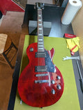 2019-2024 Gibson Les Paul Studio Wine Red - front full body - Pauls Guitar Hideout