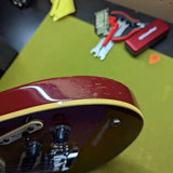 1983-1984 Ibanez RS505-CS Roadstar II Deluxe - body edge ding and wear - Pauls Guitar Hideout