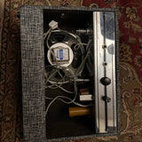1967 Supro Bantam - back open with tubes and chassis - Pauls Guitar Hideout