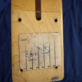 1981 Fender Bullet - neck pocket with factory sticker - Pauls Guitar Hideout