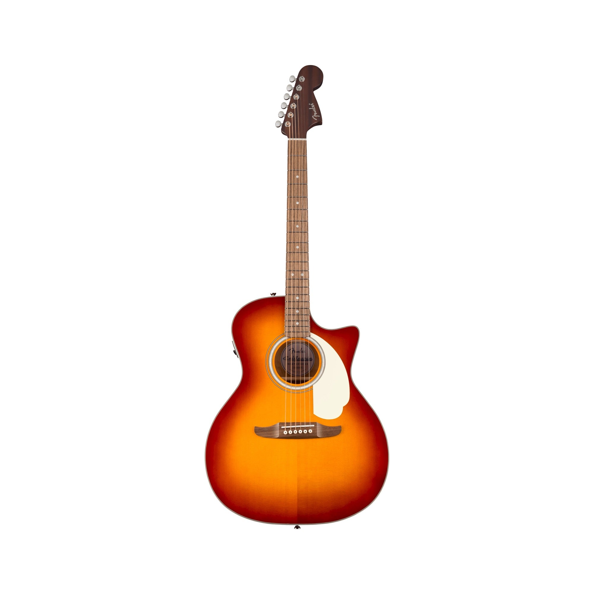 Fender California Deluxe Newporter CE, Sienna Sunburst: front view, full instrument