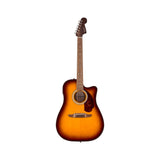 Fender California Deluxe Redondo CE, Honey Sunburst: front view, full instrument
