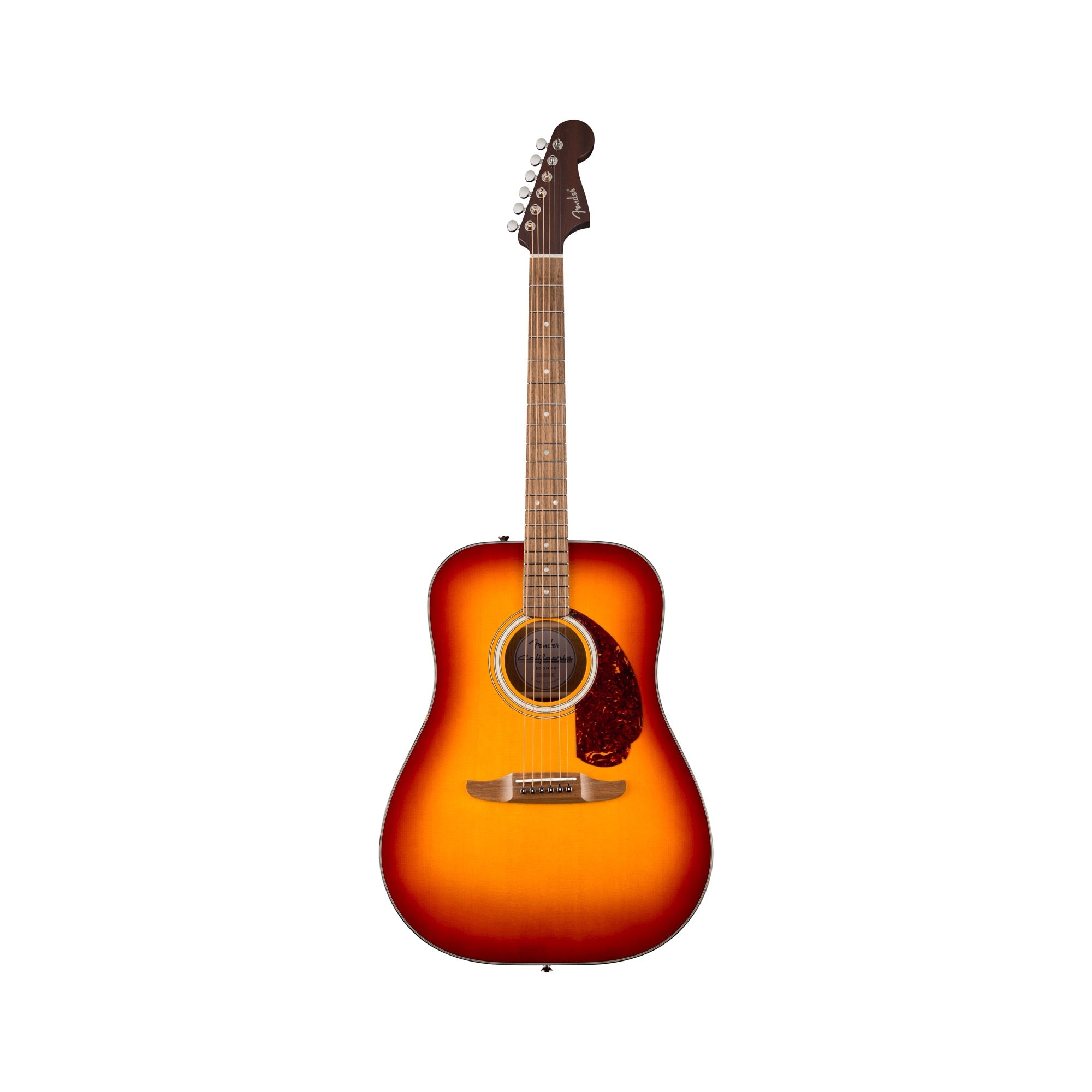 Fender California Deluxe Redondo, Sienna Sunburst: front view, full instrument