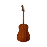 Fender California Deluxe Redondo, Sienna Sunburst: back view, full instrument