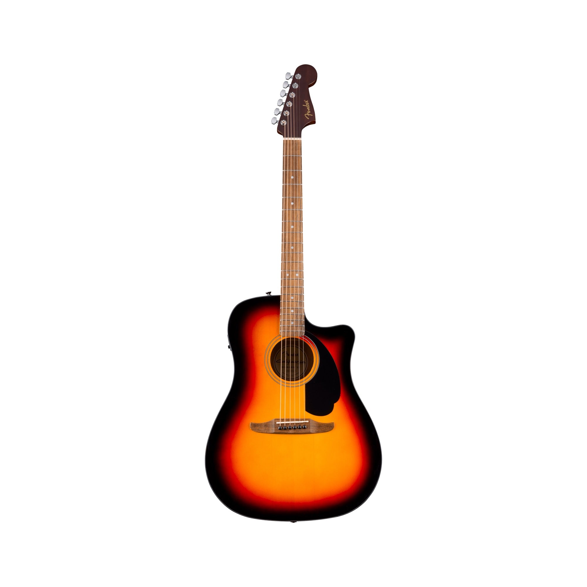 Fender California Standard Redondo CE, 3-Color Sunburst: front view, full instrument