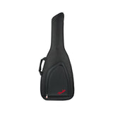 Fender FESS610 short scale electric guitar gig bag in black, front view