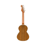 Fender Rincon Tenor Ukulele, Aged Cognac Burst: back view, full instrument