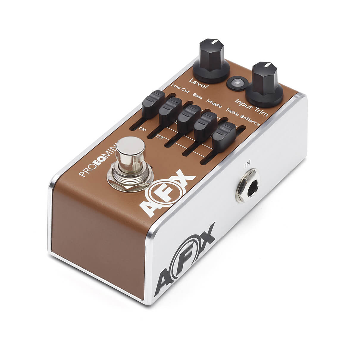 Fishman AFX Pro EQ Mini acoustic preamp and EQ pedal, primary product view