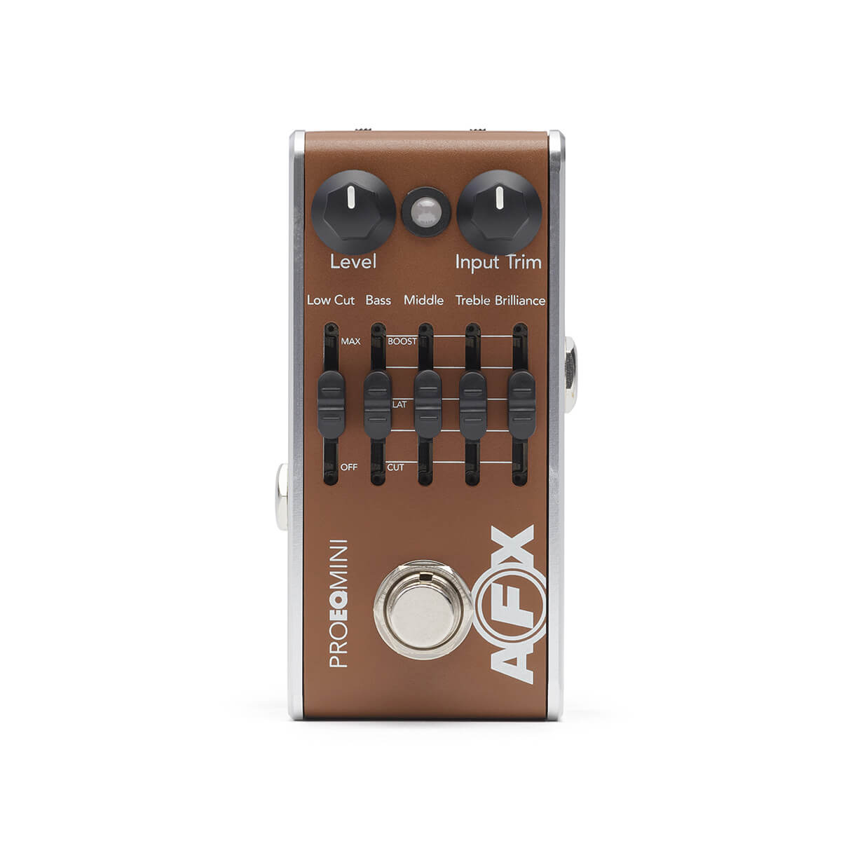 Fishman AFX Pro EQ Mini acoustic preamp pedal, additional product view, 2 of 4