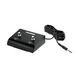 Fishman Loudbox dual foot switch, two-button lighted pedal with attached cable