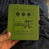 2008 Electro-Harmonix Bass Big Muff Pi - box front with pedal graphic - Pauls Guitar Hideout