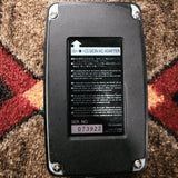 Ibanez Soundtank TS5 Tube Screamer, black: bottom with the DC 9V adapter label, serial number 073922 and Made in Taiwan