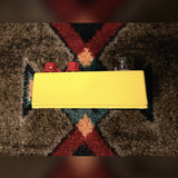 JHS Double Dragon Lo-Fi Octave Device, yellow: left side of the enclosure