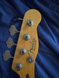 1990s Fender 51 Precision Bass - headstock front with logo - Pauls Guitar Hideout