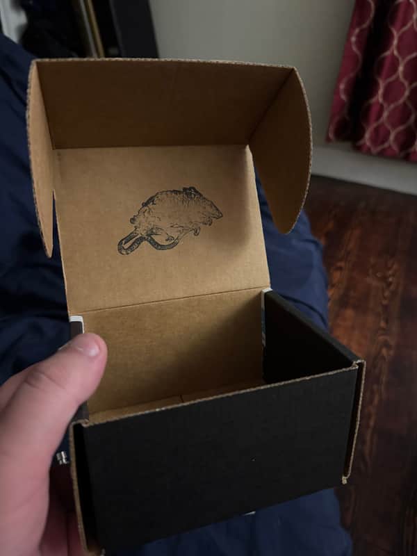 2020 EarthQuaker Devices Sunn O))) Life Pedal V2 - box interior with octopus art - Pauls Guitar Hideout