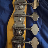 1990s Fender 51 Precision Bass - headstock back tuners close-up - Pauls Guitar Hideout