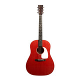 Martin DSS-16E Cherry Cola gloss spruce top, full front