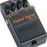 Boss MT-2 - Metal Zone, angle view
